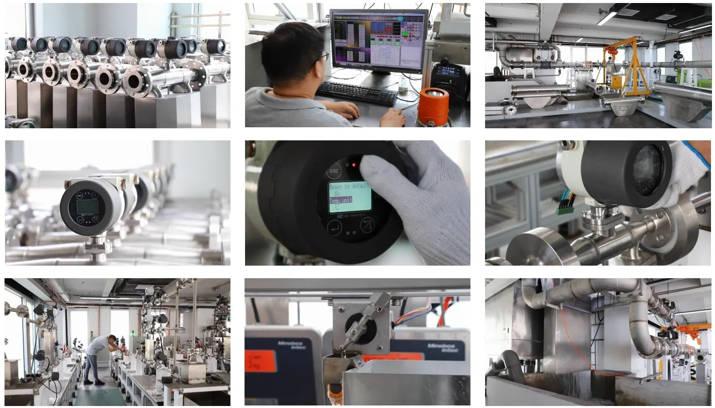 מפעל מד זרימת מסה של קוריוליס