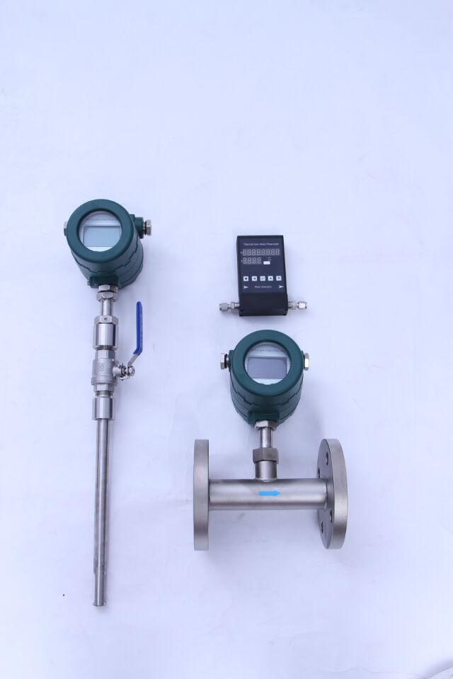 Electronic gas flow meter-Thermal mass flow meter 