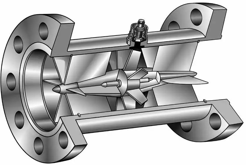 turbine type flow meter