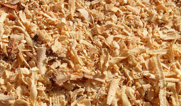 wood chip level measurement