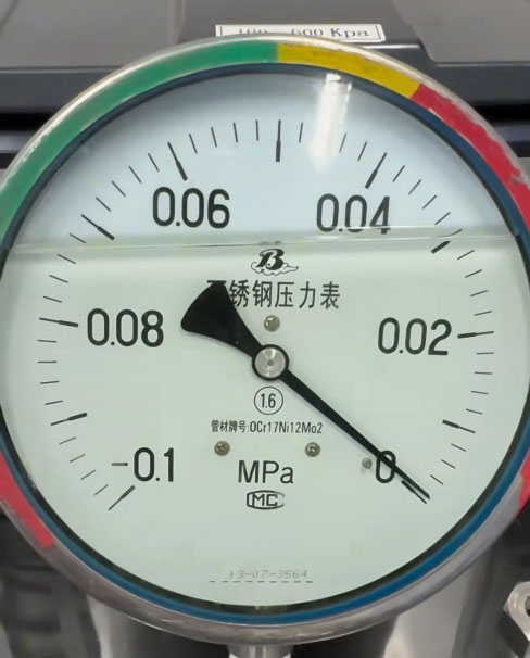 מדידת לחץ שלילי negative pressure measurement