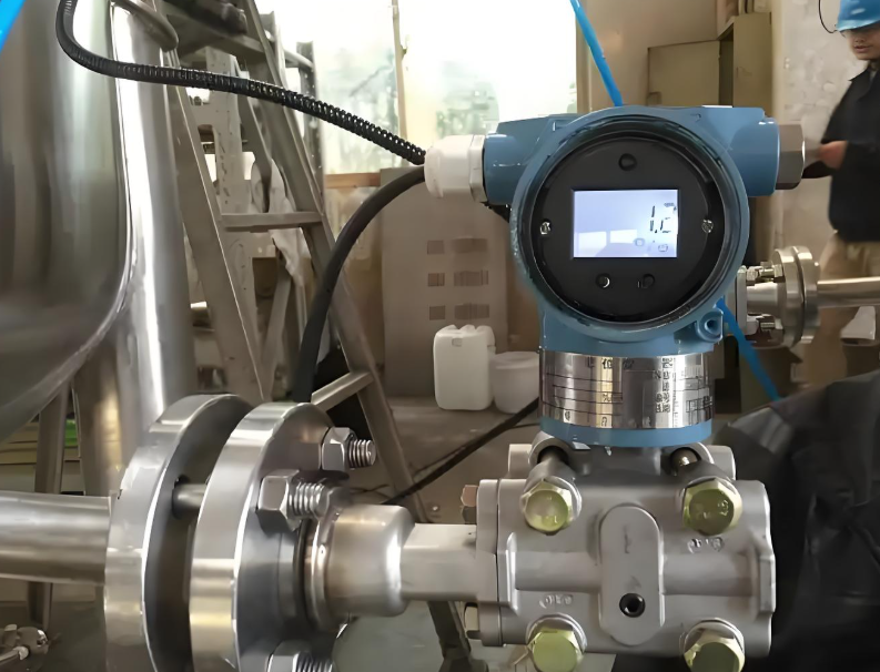 התקנת משדר dp של אטם דיאפרגמה Diaphragm Seal dp transmitter install