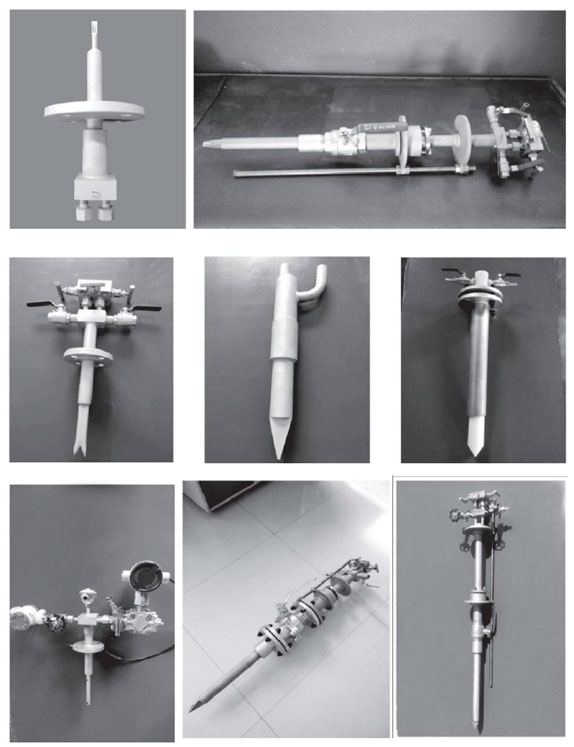 מראה מד הזרימה של צינור הפיילוט pilot tube flow meter looks