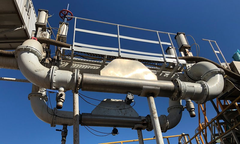 יישום תעשייתי של זרימת מסה mass flow industrial application