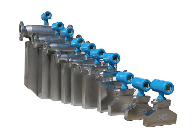 סוגים שונים של מדי זרימת קוריוליס different coriolis flow meter typpes