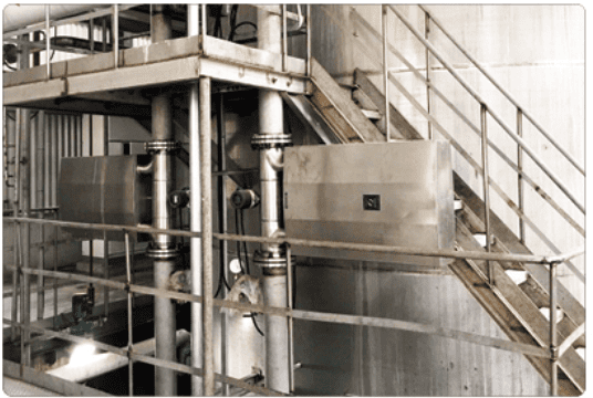 מד זרימה oriolis למדידת זרימת תרחיף oriolis flow meter for slurry flow measurement