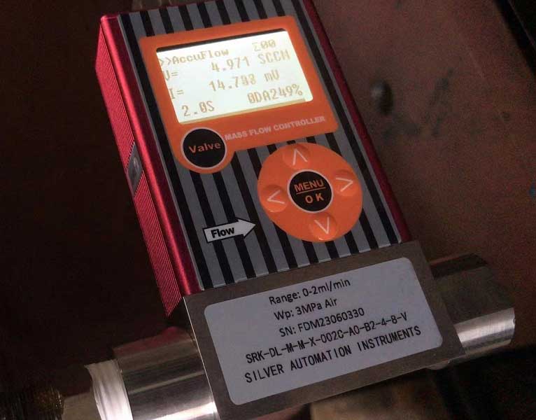 Thermal mass flow controllers